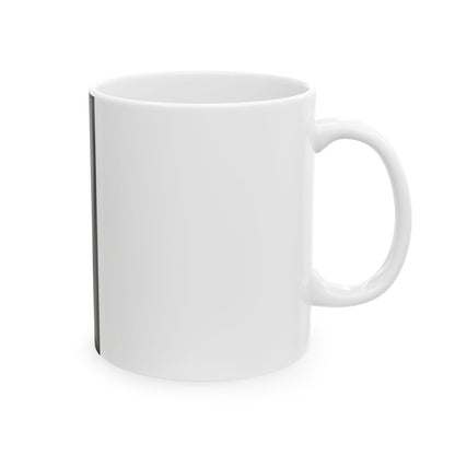 Hanging flag yellow black Bavarian colour (Germany) White Coffee Mug-Go Mug Yourself
