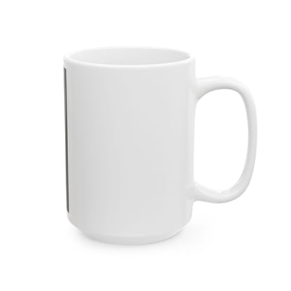 Hanging flag yellow black Bavarian colour (Germany) White Coffee Mug-Go Mug Yourself