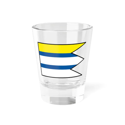 Hanigovce Sabinov Flag (Slovakia) Shot Glass 1.5oz 1.5oz - Go Mug Yourself