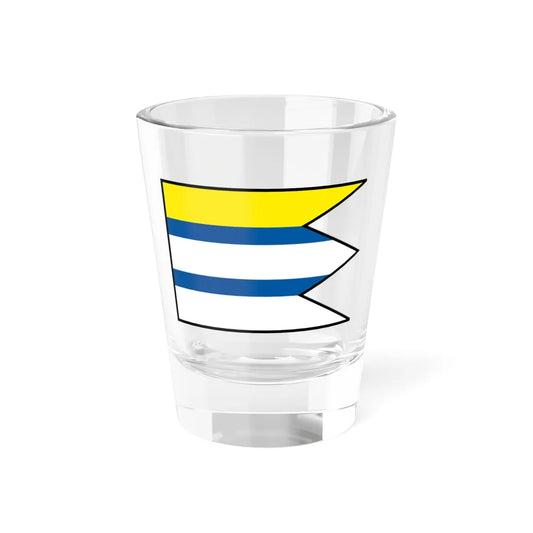 Hanigovce Sabinov Flag (Slovakia) Shot Glass 1.5oz 1.5oz - Go Mug Yourself