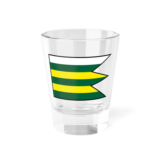 Haniska Presov Flag (Slovakia) Shot Glass 1.5oz 1.5oz - Go Mug Yourself