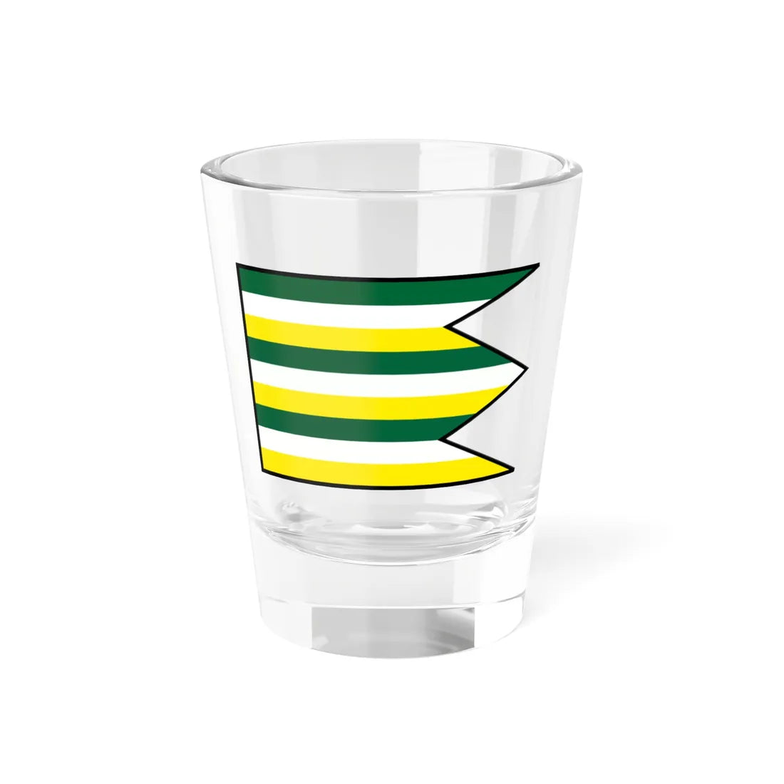 Hankova Roznava Flag (Slovakia) Shot Glass 1.5oz 1.5oz - Go Mug Yourself