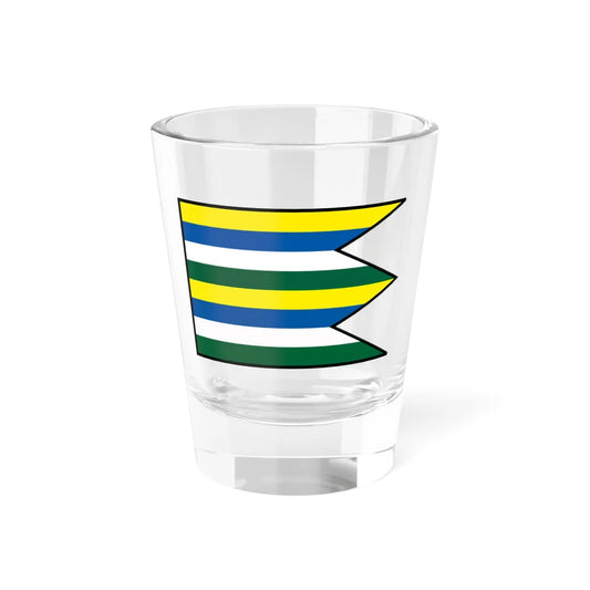 Hankovce Bardejov Flag (Slovakia) Shot Glass 1.5oz 1.5oz - Go Mug Yourself