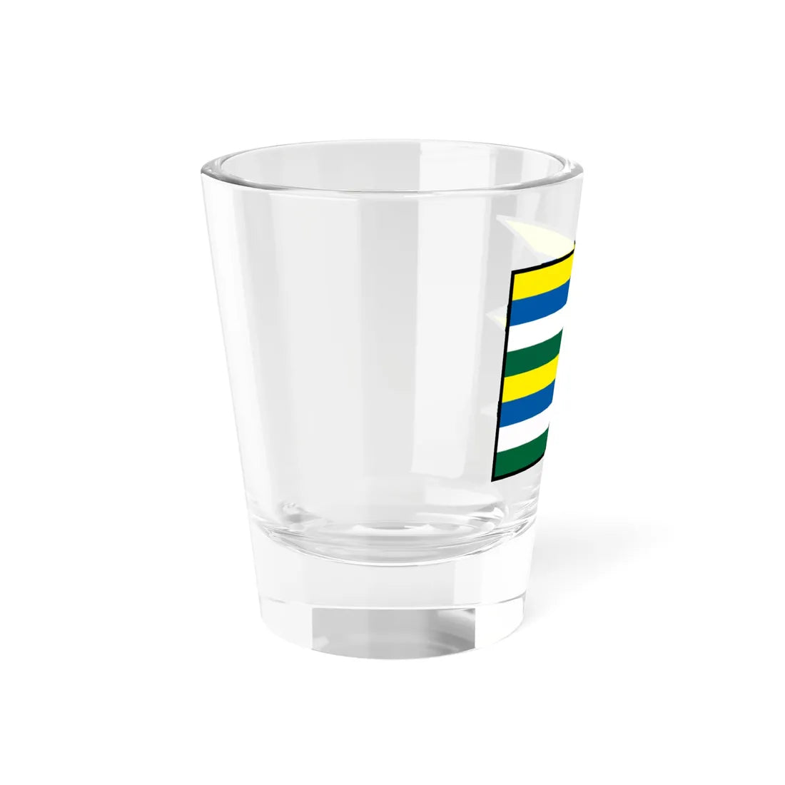 Hankovce Bardejov Flag (Slovakia) Shot Glass 1.5oz - Go Mug Yourself