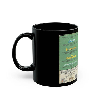 HANNA BARBERA CARTOON CLASSICS (VHS COVER) - Black Coffee Mug - Go Mug Yourself
