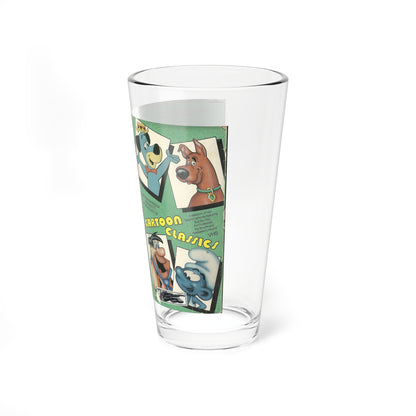 HANNA BARBERA CARTOON CLASSICS (VHS COVER) Pint Glass 16oz-Go Mug Yourself