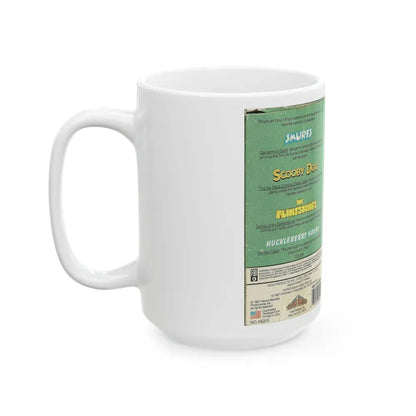 HANNA BARBERA CARTOON CLASSICS (VHS COVER) - White Coffee Mug - Go Mug Yourself