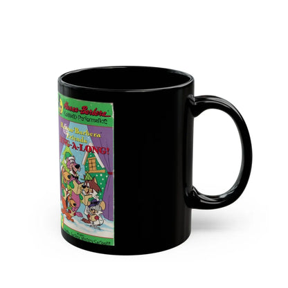 HANNA BARBERA FRIENDS SING A LONG (VHS COVER) - Black Coffee Mug-Go Mug Yourself