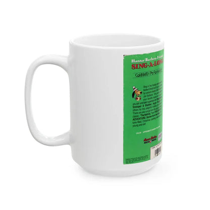 HANNA BARBERA FRIENDS SING A LONG (VHS COVER) - White Coffee Mug - Go Mug Yourself