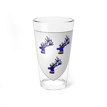 Hannay of Kirkdale arms (Scotland) (Coat of Arms) Pint Glass 16oz 16oz - Go Mug Yourself