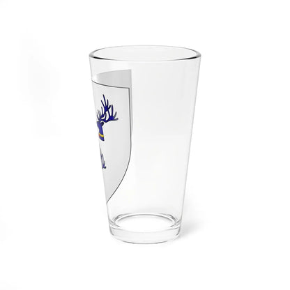 Hannay of Kirkdale arms (Scotland) (Coat of Arms) Pint Glass 16oz - Go Mug Yourself