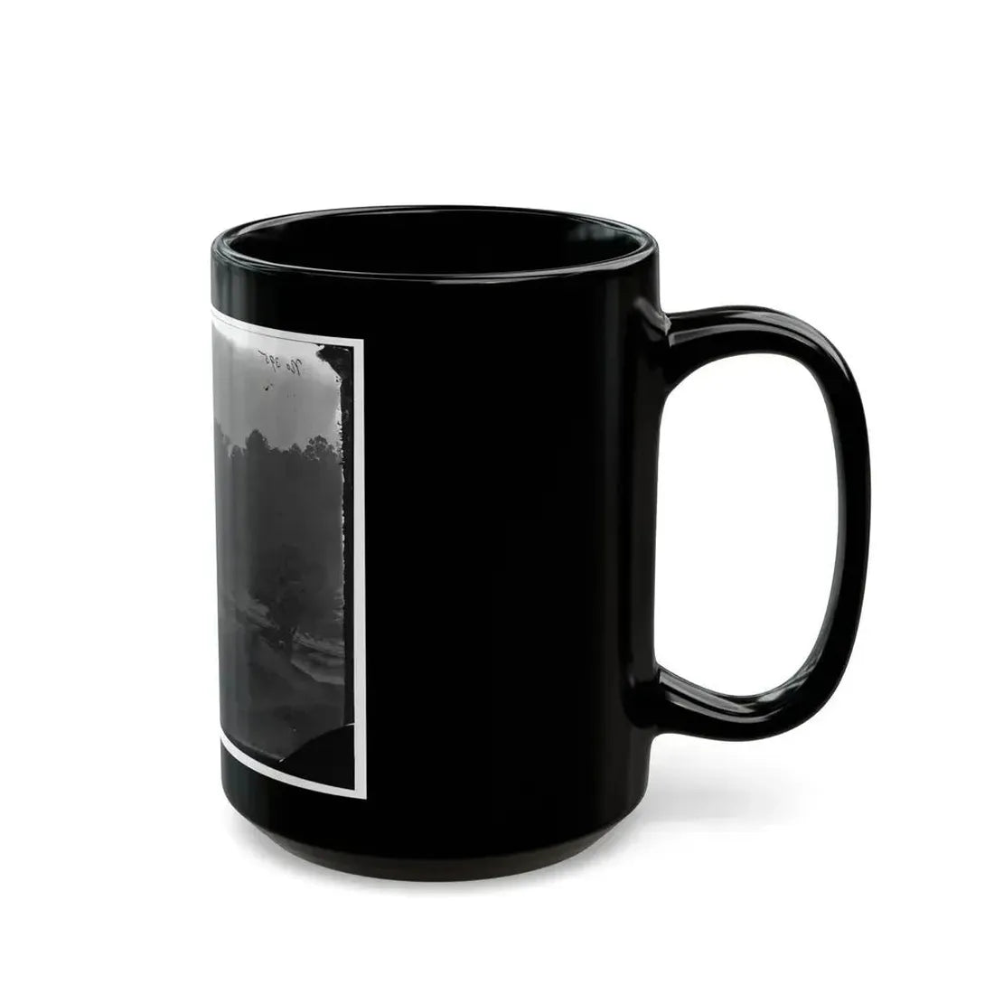 Hanovertown Ferry, Va.  Pontoon Bridges Across The Pamunkey, With Wagons (U.S. Civil War) Black Coffee Mug - Go Mug Yourself