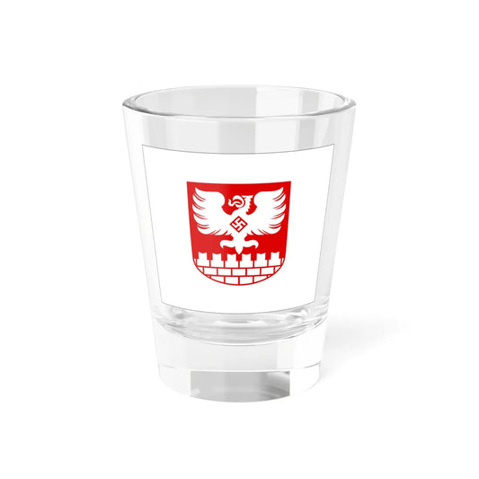 Hansaflagge 1933 2 (Germany) Shot Glass 1.5oz 1.5oz - Go Mug Yourself