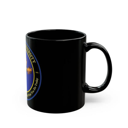 Hanscom University (U.S. Air Force) Black Coffee Mug-Go Mug Yourself