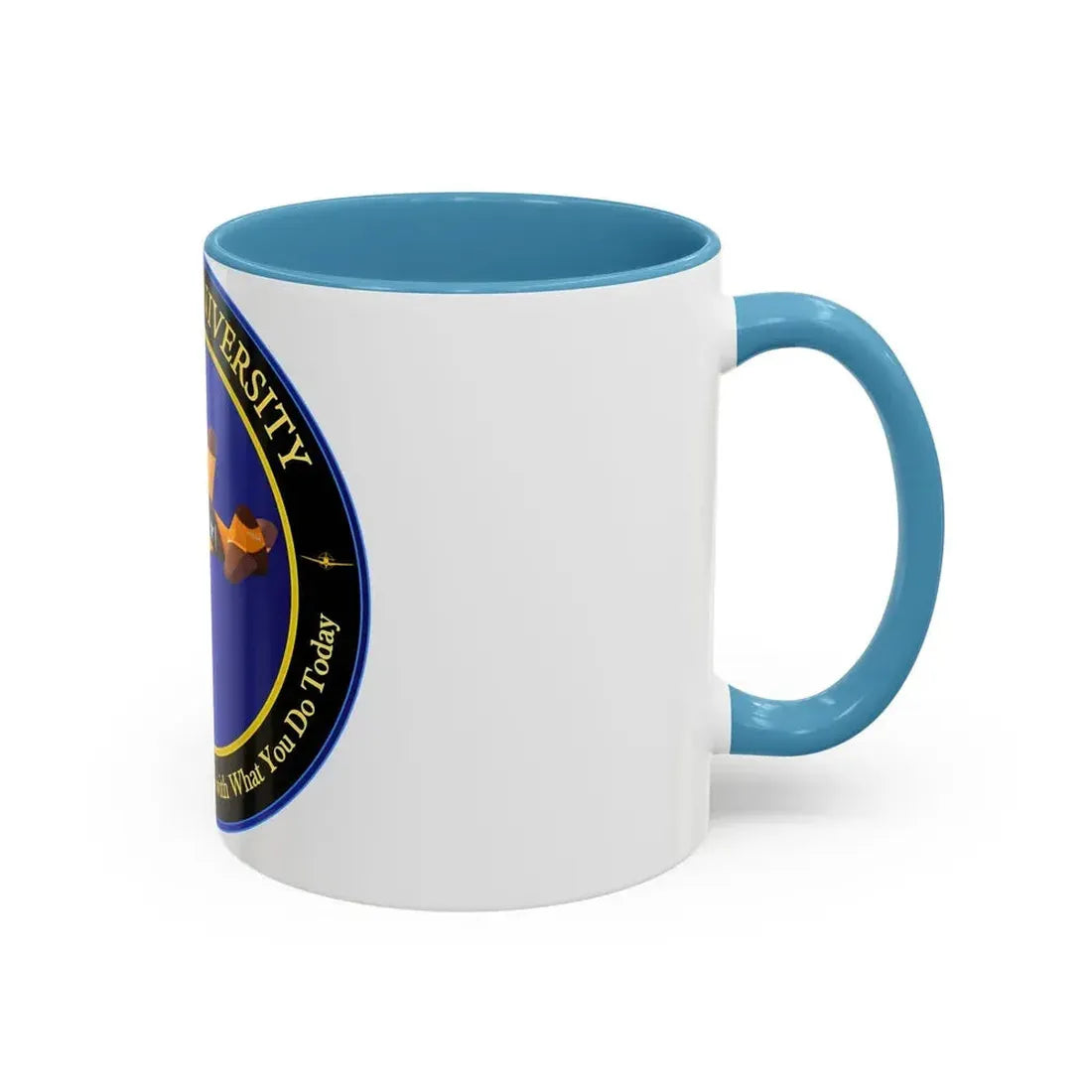 Hanscom University (U.S. Air Force) Accent Coffee Mug - Go Mug Yourself