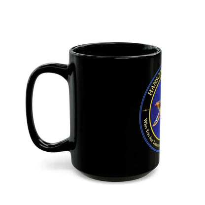 Hanscom University (U.S. Air Force) Black Coffee Mug - Go Mug Yourself