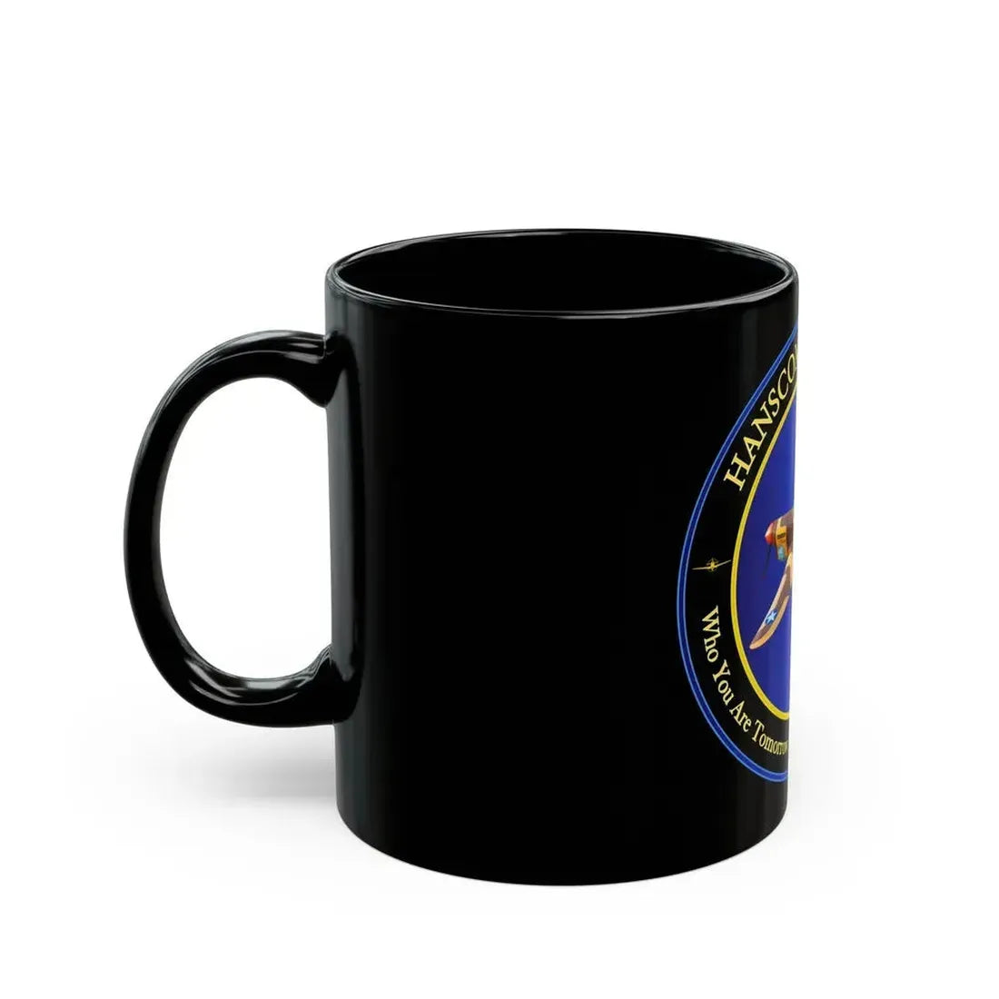 Hanscom University (U.S. Air Force) Black Coffee Mug - Go Mug Yourself
