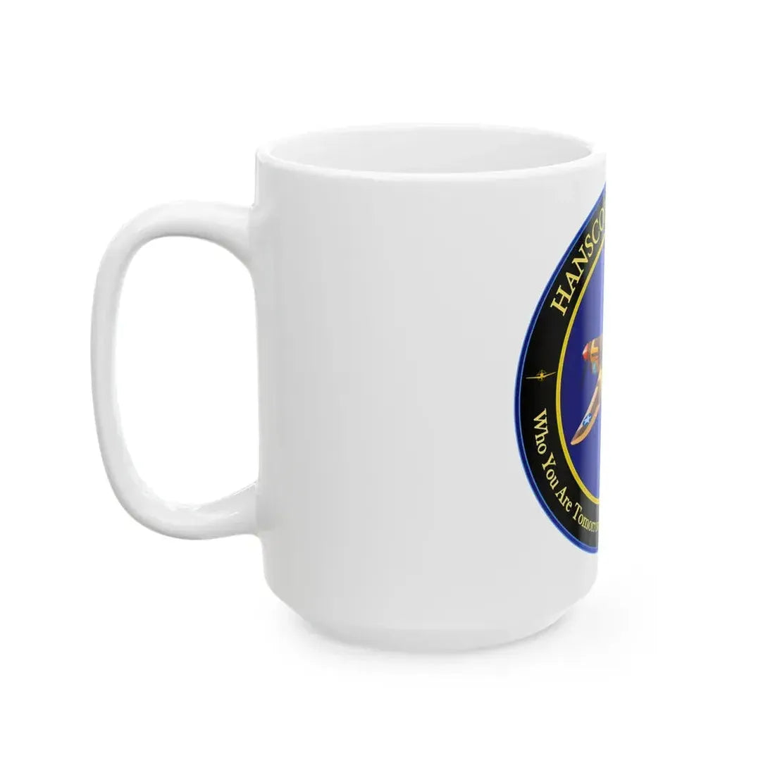 Hanscom University (U.S. Air Force) White Coffee Mug - Go Mug Yourself