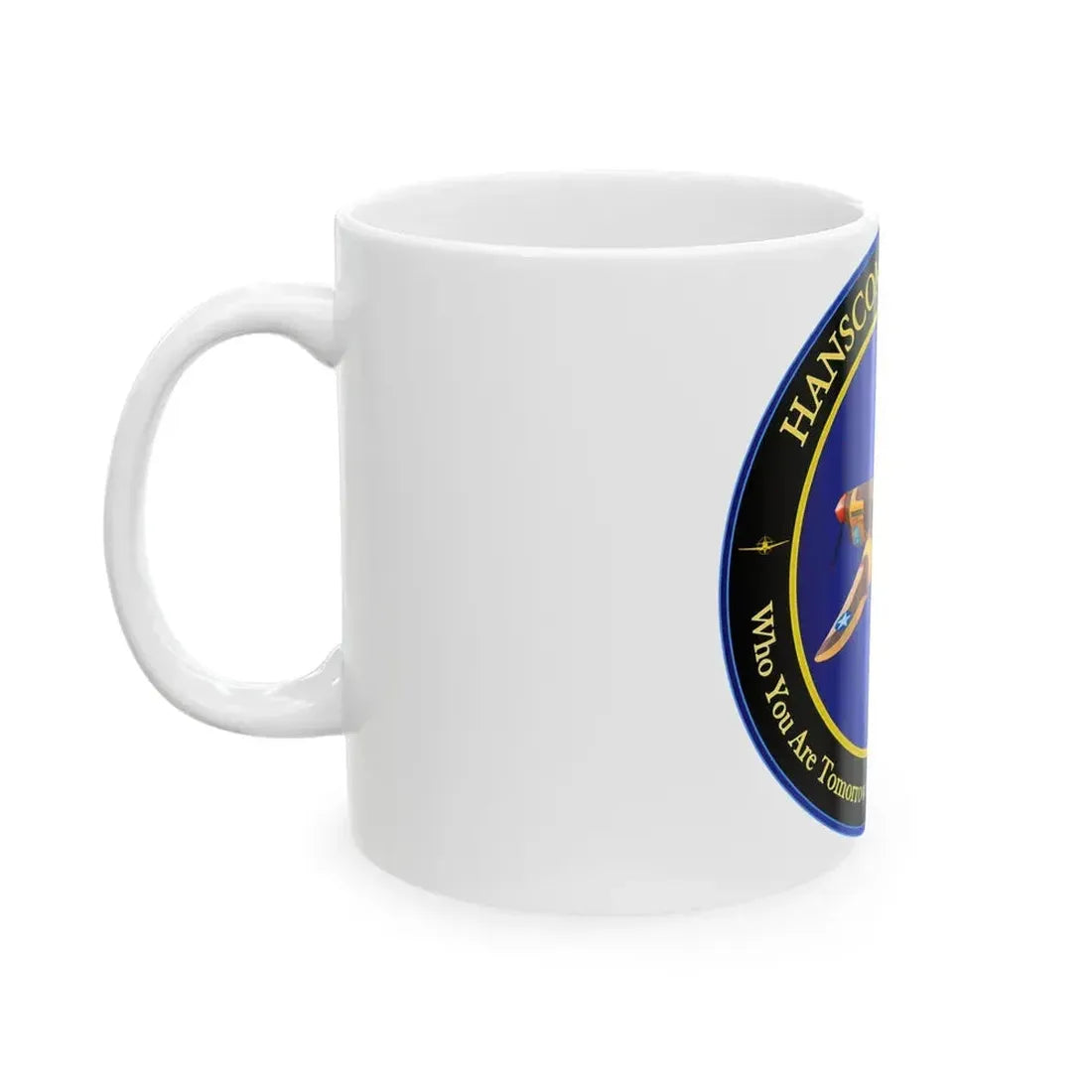 Hanscom University (U.S. Air Force) White Coffee Mug - Go Mug Yourself