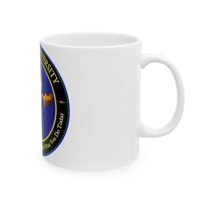 Hanscom University (U.S. Air Force) White Coffee Mug - Go Mug Yourself