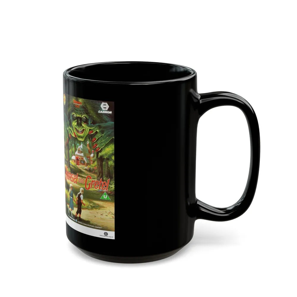 HANSEL AND GRETEL (VHS COVER) - Black Coffee Mug-Go Mug Yourself