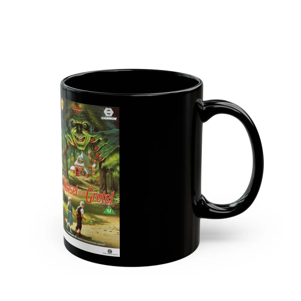 HANSEL AND GRETEL (VHS COVER) - Black Coffee Mug-Go Mug Yourself