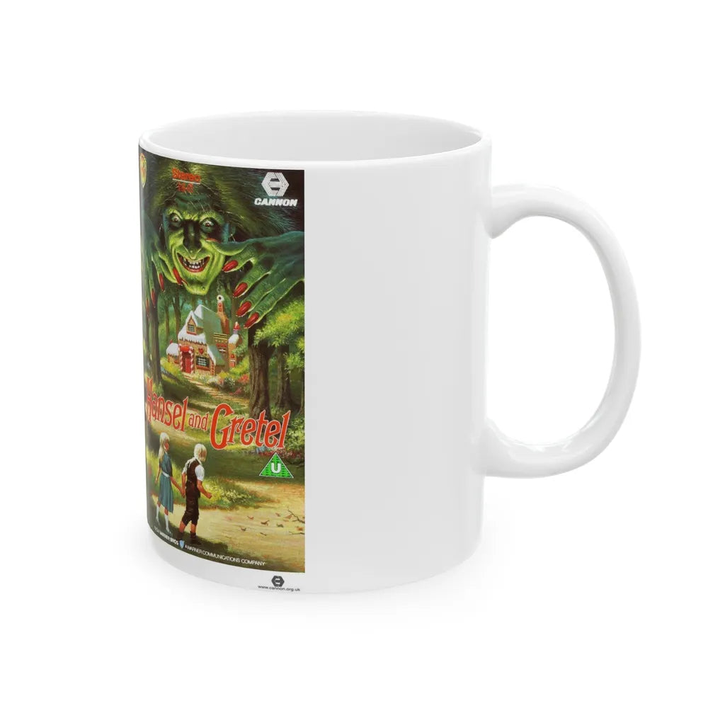 HANSEL AND GRETEL (VHS COVER) - White Coffee Mug-Go Mug Yourself