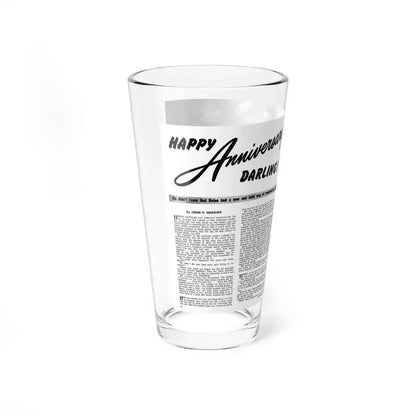 Happy Anniversary Darling, Mr. magazine, May 1953 - Pint Glass 16oz - Go Mug Yourself