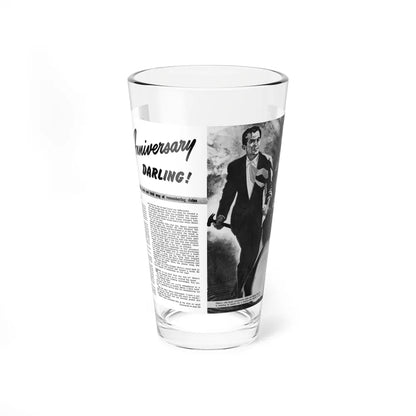 Happy Anniversary Darling, Mr. magazine, May 1953 - Pint Glass 16oz-16oz-Go Mug Yourself