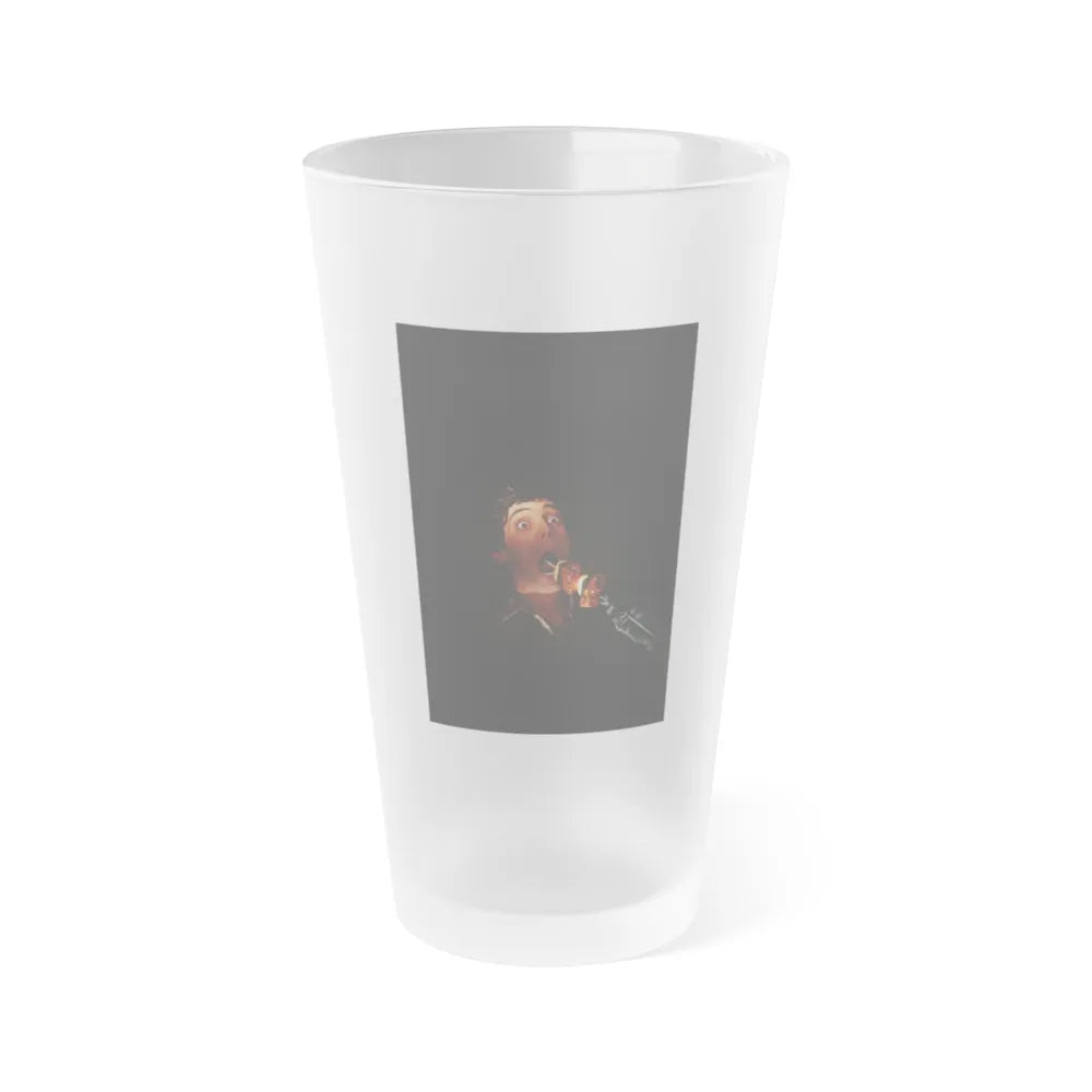 HAPPY BIRTHDAY TO ME (TEASER) 1981 Movie Poster - Frosted Pint Glass 16oz-16oz-Frosted-Go Mug Yourself