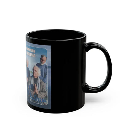 HAPPY WITH HANUSSEN (VHS COVER) - Black Coffee Mug-Go Mug Yourself