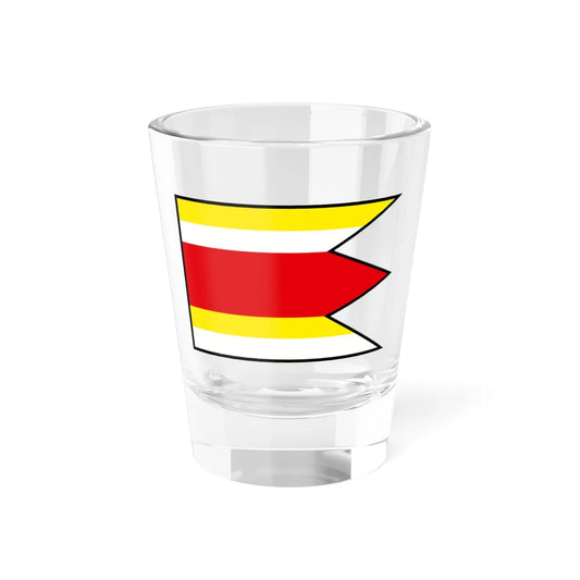 Harakovce Levoca Flag (Slovakia) Shot Glass 1.5oz 1.5oz - Go Mug Yourself