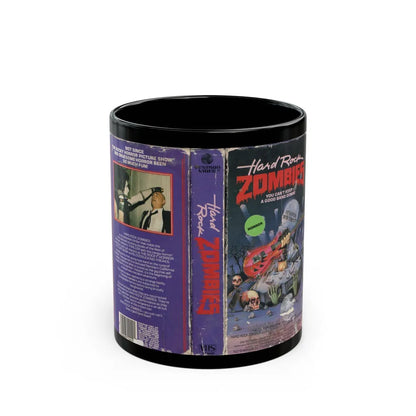 HARD ROCK ZOMBIES (VHS COVER) - Black Coffee Mug-11oz-Go Mug Yourself