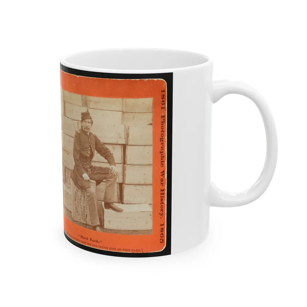 Hard Tack 001 (U.S. Civil War) White Coffee Mug-Go Mug Yourself