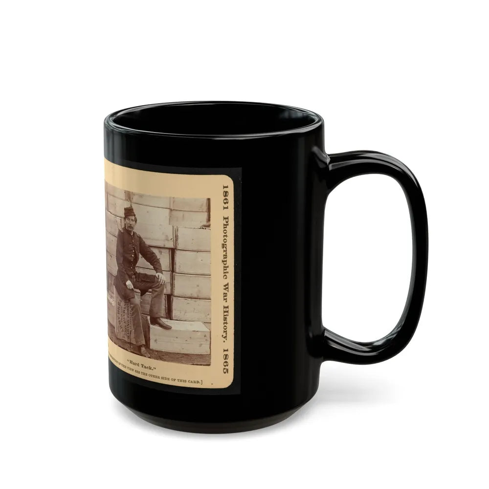 Hard Tack (U.S. Civil War) Black Coffee Mug-Go Mug Yourself