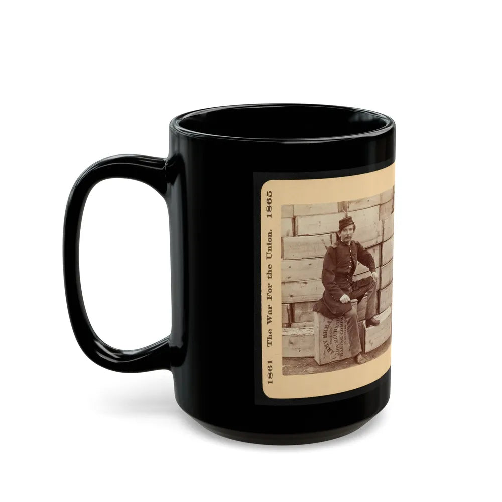 Hard Tack (U.S. Civil War) Black Coffee Mug-Go Mug Yourself