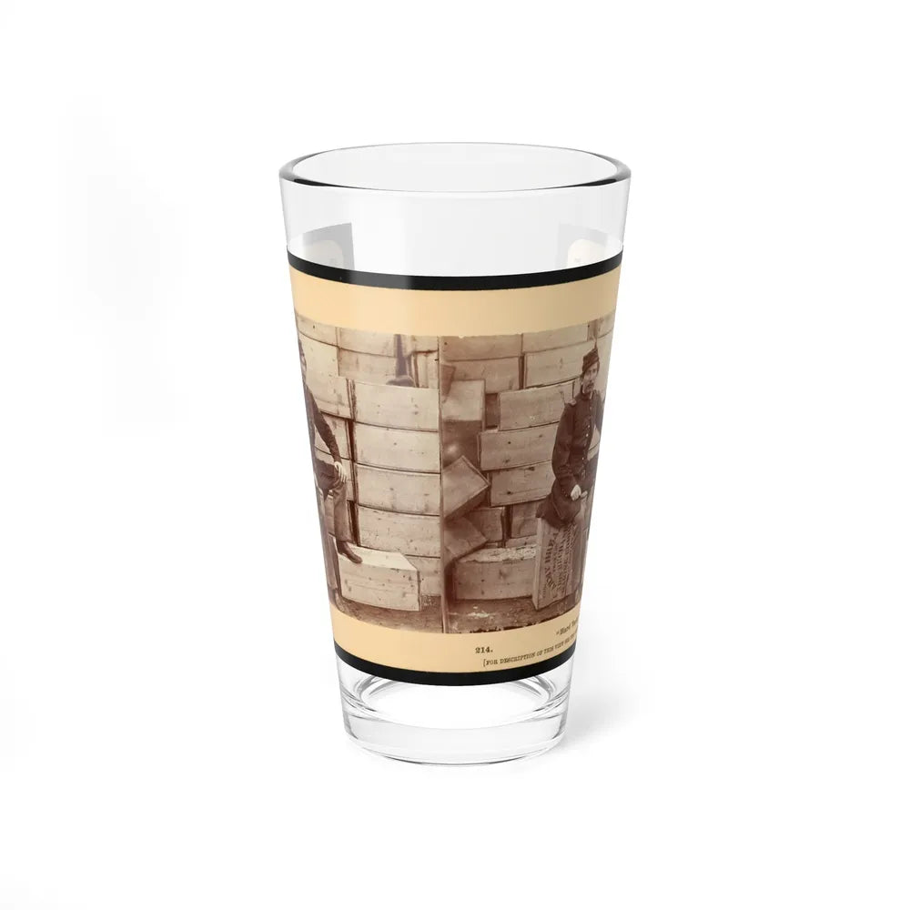 Hard Tack (U.S. Civil War) Pint Glass 16oz-16oz-Go Mug Yourself