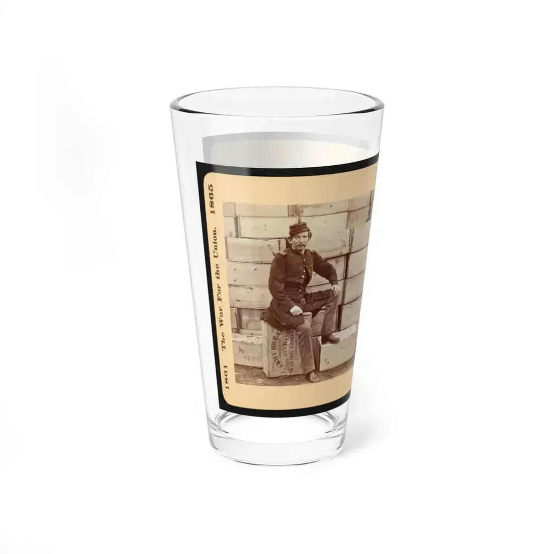 Hard Tack (U.S. Civil War) Pint Glass 16oz - Go Mug Yourself