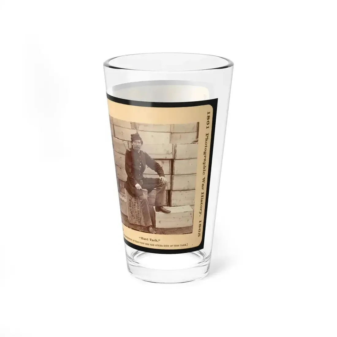 Hard Tack (U.S. Civil War) Pint Glass 16oz - Go Mug Yourself