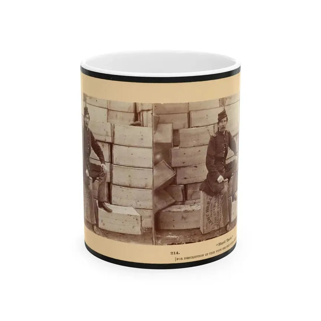 Hard Tack (U.S. Civil War) White Coffee Mug 11oz - Go Mug Yourself
