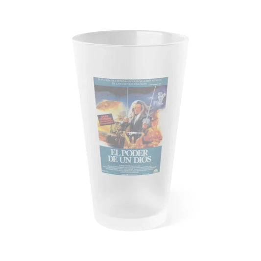 HARD TO BE A GOD 1989 Movie Poster - Frosted Pint Glass 16oz 16oz Frosted - Go Mug Yourself