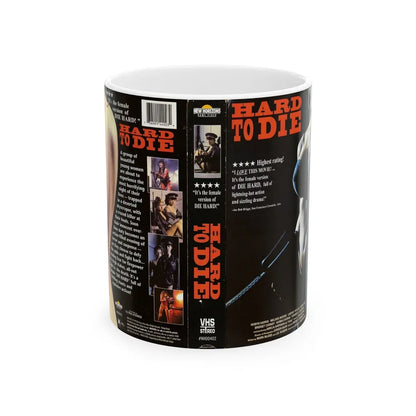 HARD TO DIE (VHS COVER) - White Coffee Mug-11oz-Go Mug Yourself