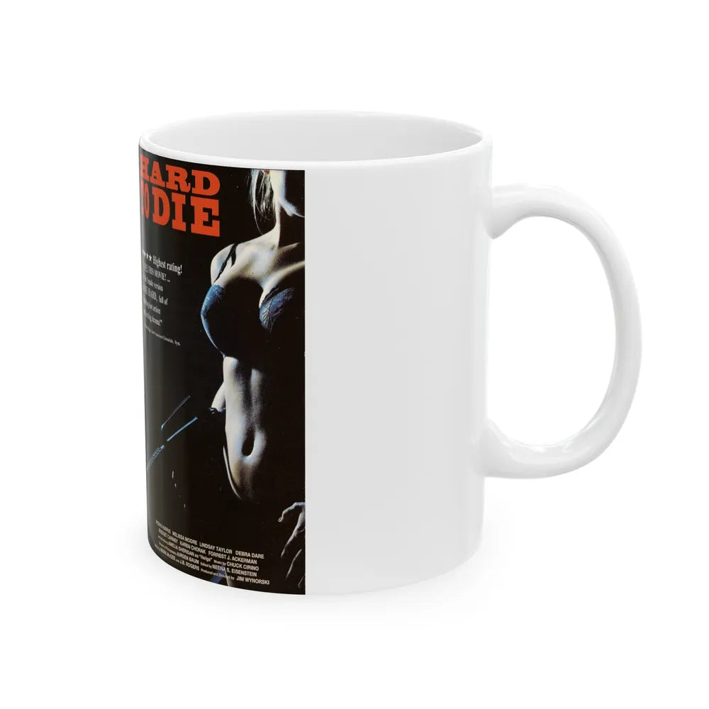 HARD TO DIE (VHS COVER) - White Coffee Mug-Go Mug Yourself