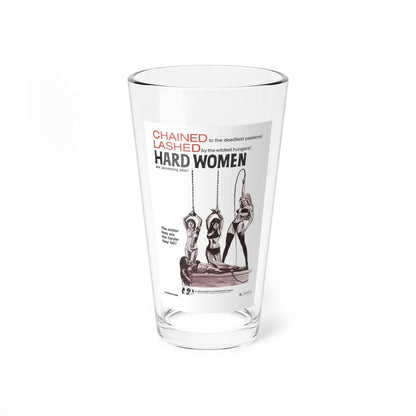 HARD WOMEN 1970 Movie Poster - Pint Glass 16oz-16oz-Go Mug Yourself