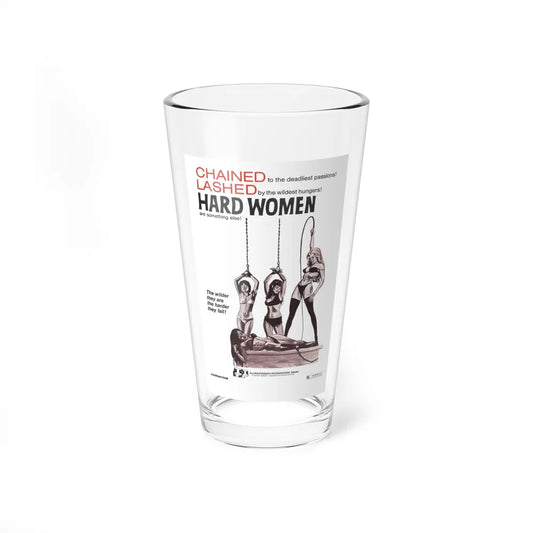 HARD WOMEN 1970 Movie Poster - Pint Glass 16oz-16oz-Go Mug Yourself