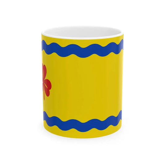 Hardenberg vlag (Netherlands) White Coffee Mug 11oz - Go Mug Yourself