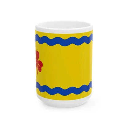 Hardenberg vlag (Netherlands) White Coffee Mug 15oz - Go Mug Yourself