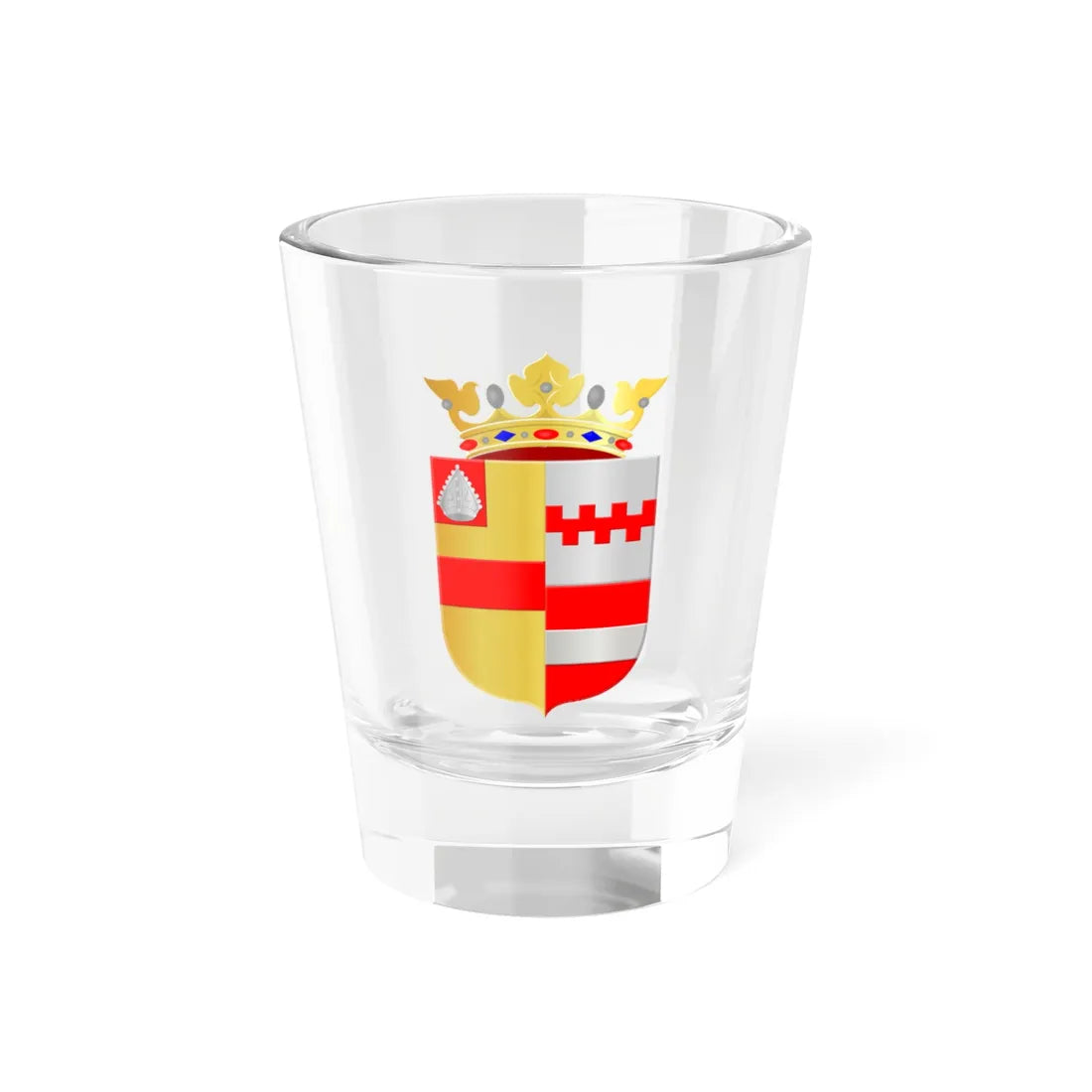 Hardenberg wapen 1941 (Netherlands) (Coat of Arms) Shot Glass 1.5oz 1.5oz - Go Mug Yourself