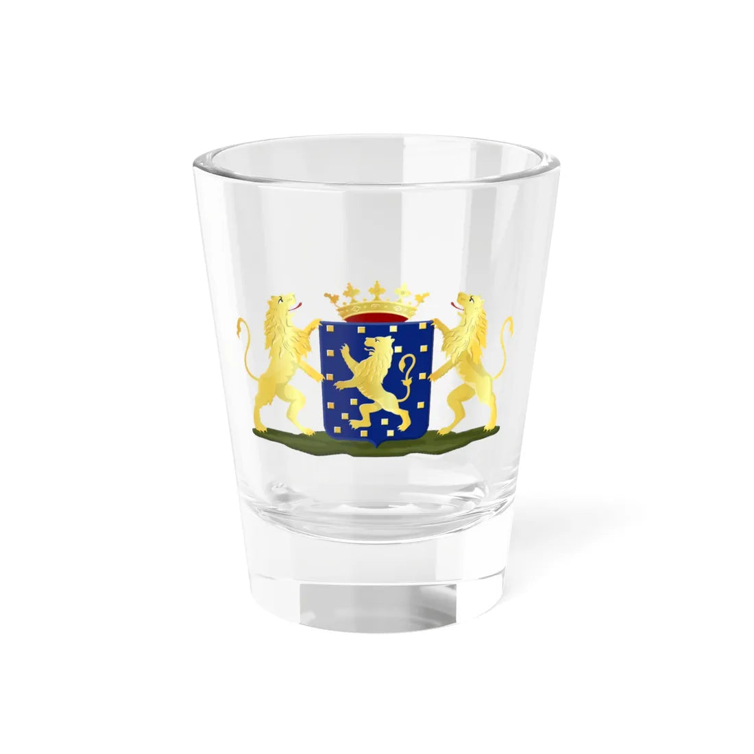 Harderwijk wapen HRvA versie (Netherlands) (Coat of Arms) Shot Glass 1.5oz 1.5oz - Go Mug Yourself