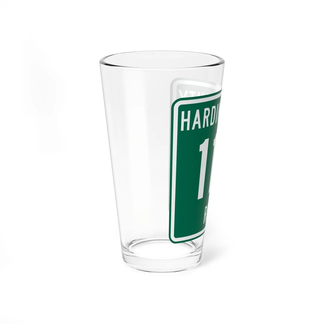 Hardin County Route 110 OH (Ohio) (Road Sign) Pint Glass 16oz - Go Mug Yourself